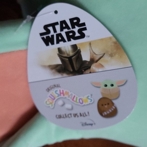 HUGE RARE Star Wars Baby Yoda Grogu Squishmallow - Picture 4 of 8